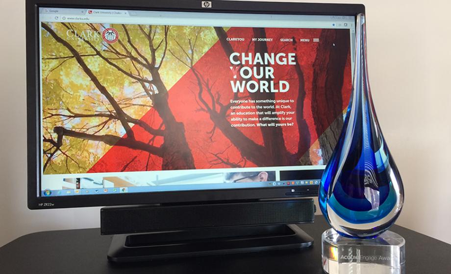 Clark University website picture
