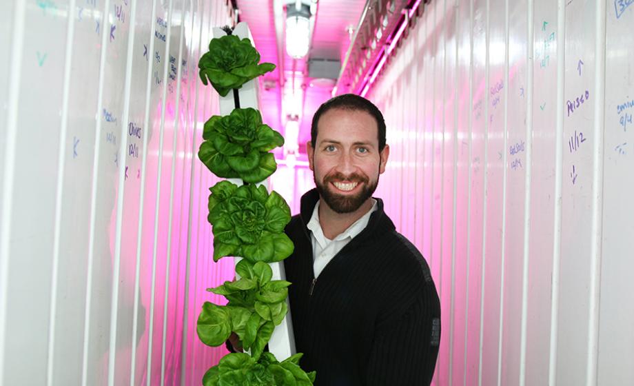 Dual MBA grad’s Leafy Green Machine returns to its roots on Clark campus