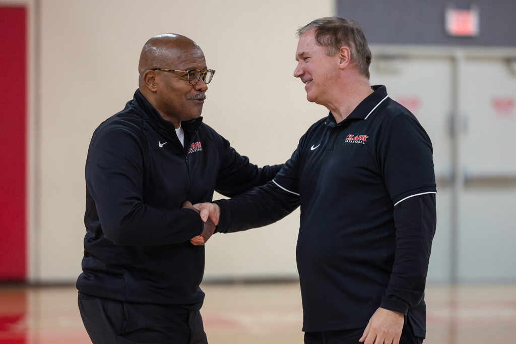 1,000-point basketball scorers celebration