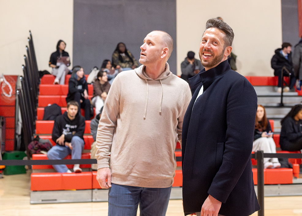1,000-point scorers celebration