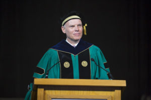 Clark University President David Angel