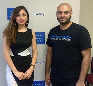 Dodi worked with Sarkis Balkhian '09 at Human Rights Watch.
