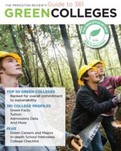 Princeton Review Guide to Green Colleges book cover