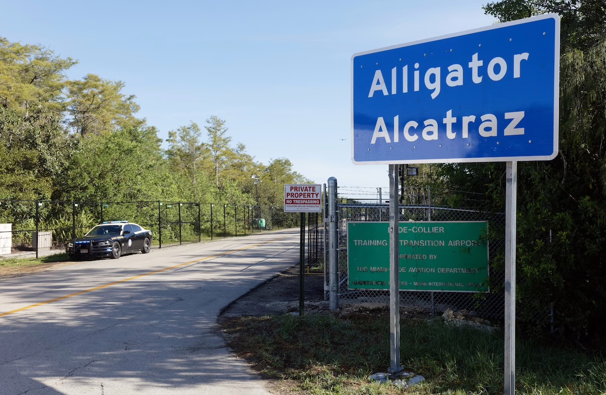 sign in front of road