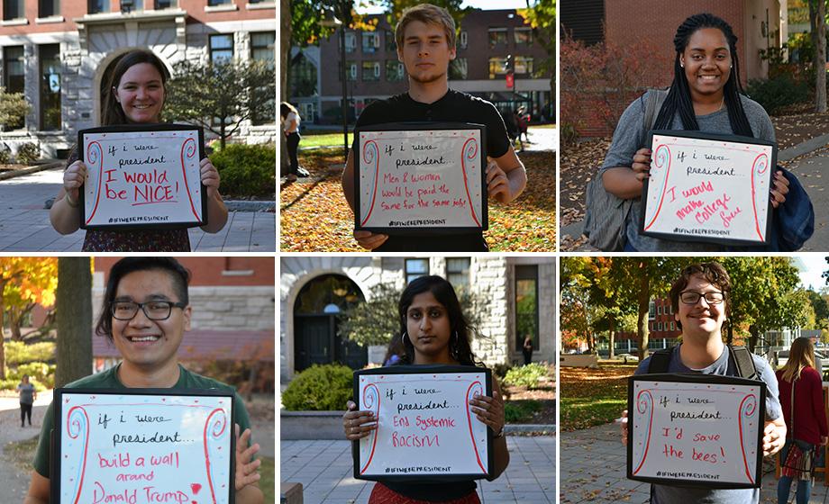 6 students' #ifIwerepresident