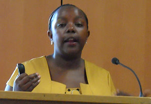 Josephine Munene in Scotland