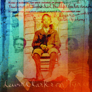 illustration of Louis Tyree, in chair