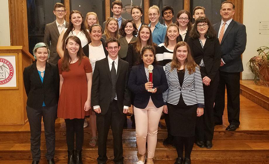 Clark students host invitational mock trial tournament; home team places 2nd