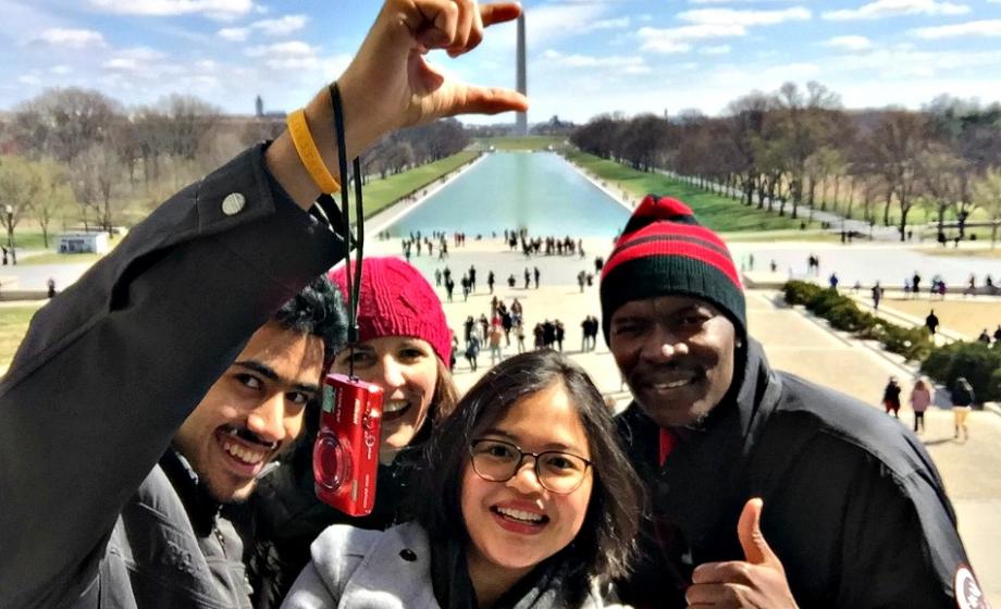 Students visit Capitol Hill for Advocacy Day on immigration reform, international education