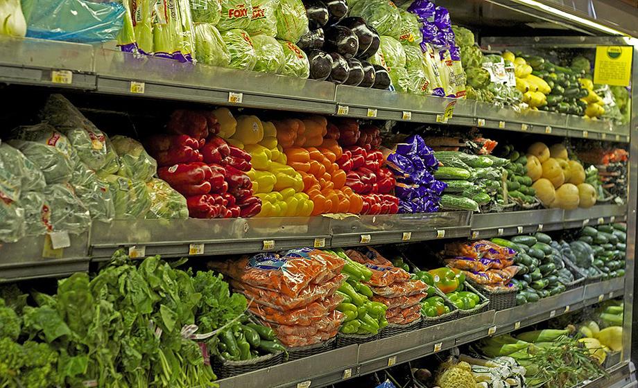 Product at a supermarket