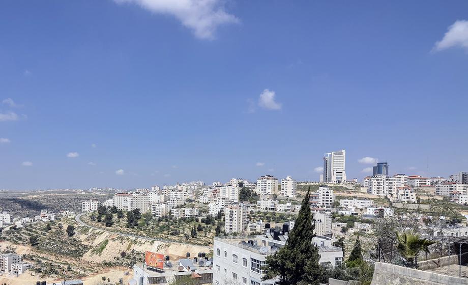 Ramallah, a Palestinian city