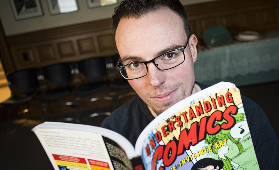 Pulp friction: Student researcher examines competing attitudes toward comic books