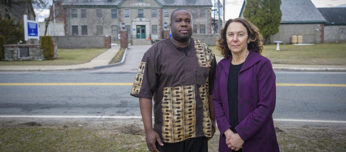 Shelly Tenenbaum and inmate