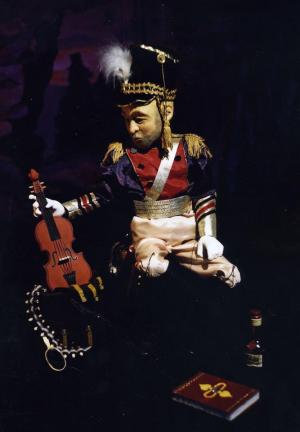 "A Soldier's Story" marionette, by Dan Butterworth