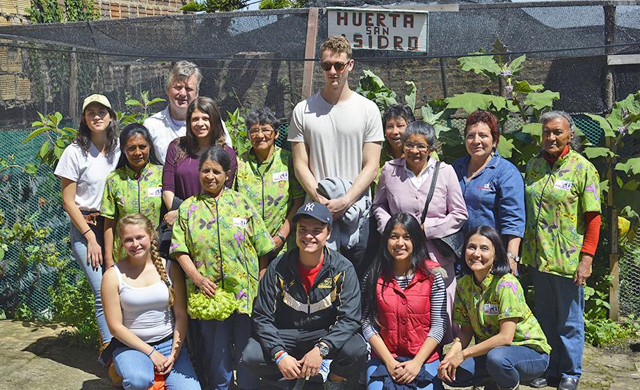 Students nurture Colombia effort to grow food for people – and profit