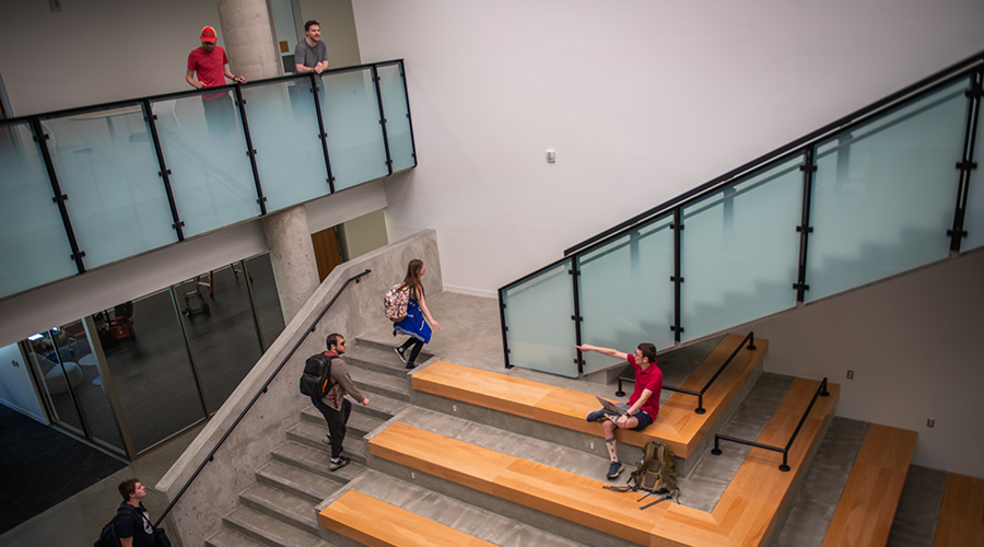 MACD building main staircase