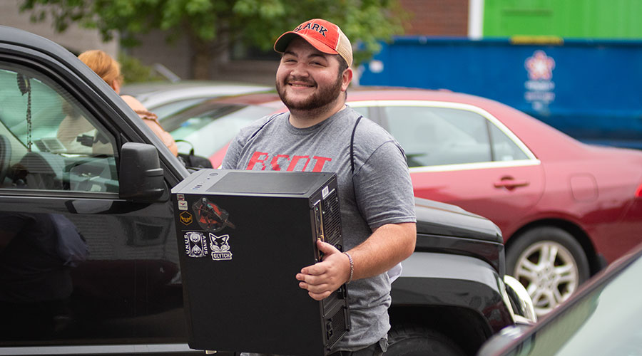 Transfer student moving in