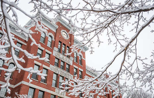 jonas clark building winter