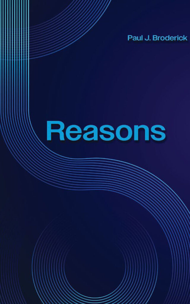 Reasons book cover by Paul Broderick