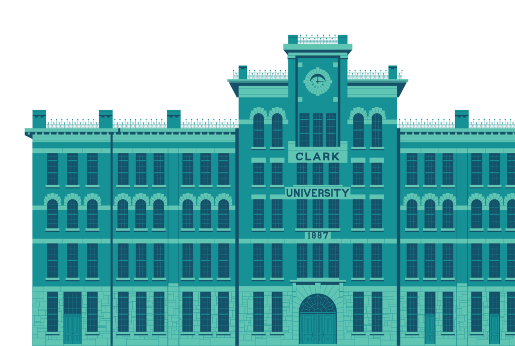 Illustration of Jonas Clark Hall