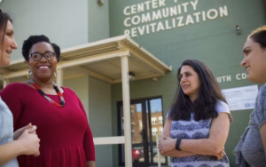 Laurie Ross helps in the community