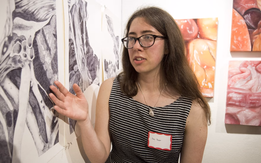 Art Student Designed student in gallery