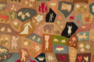 American quilt from the Met's open source collection, anonymous maker