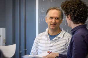 Michael Satz teaches algebra