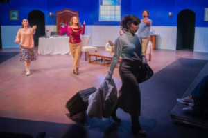 Students perform in Tartuffe
