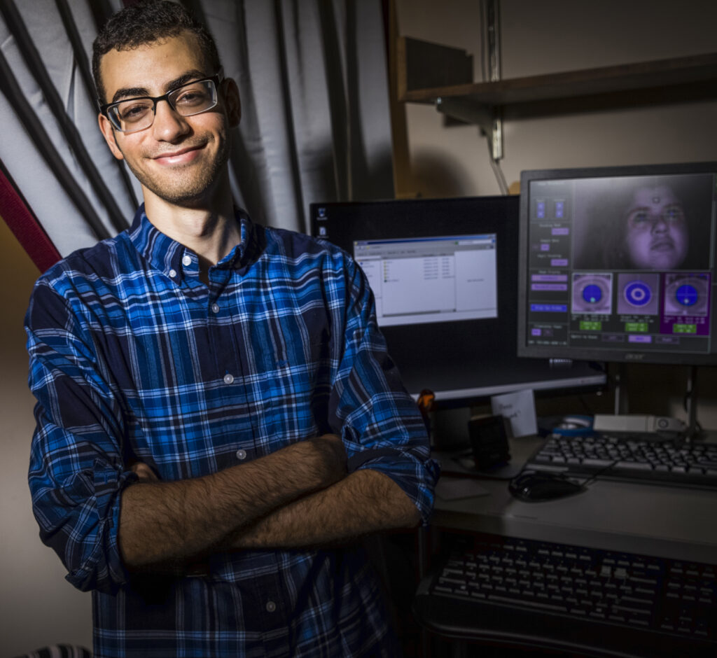 Sherief Eldeeb ’18 assists research team in examining sleep patterns of children and teens on the spectrum