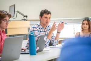 Sociology professor Jack Delehanty