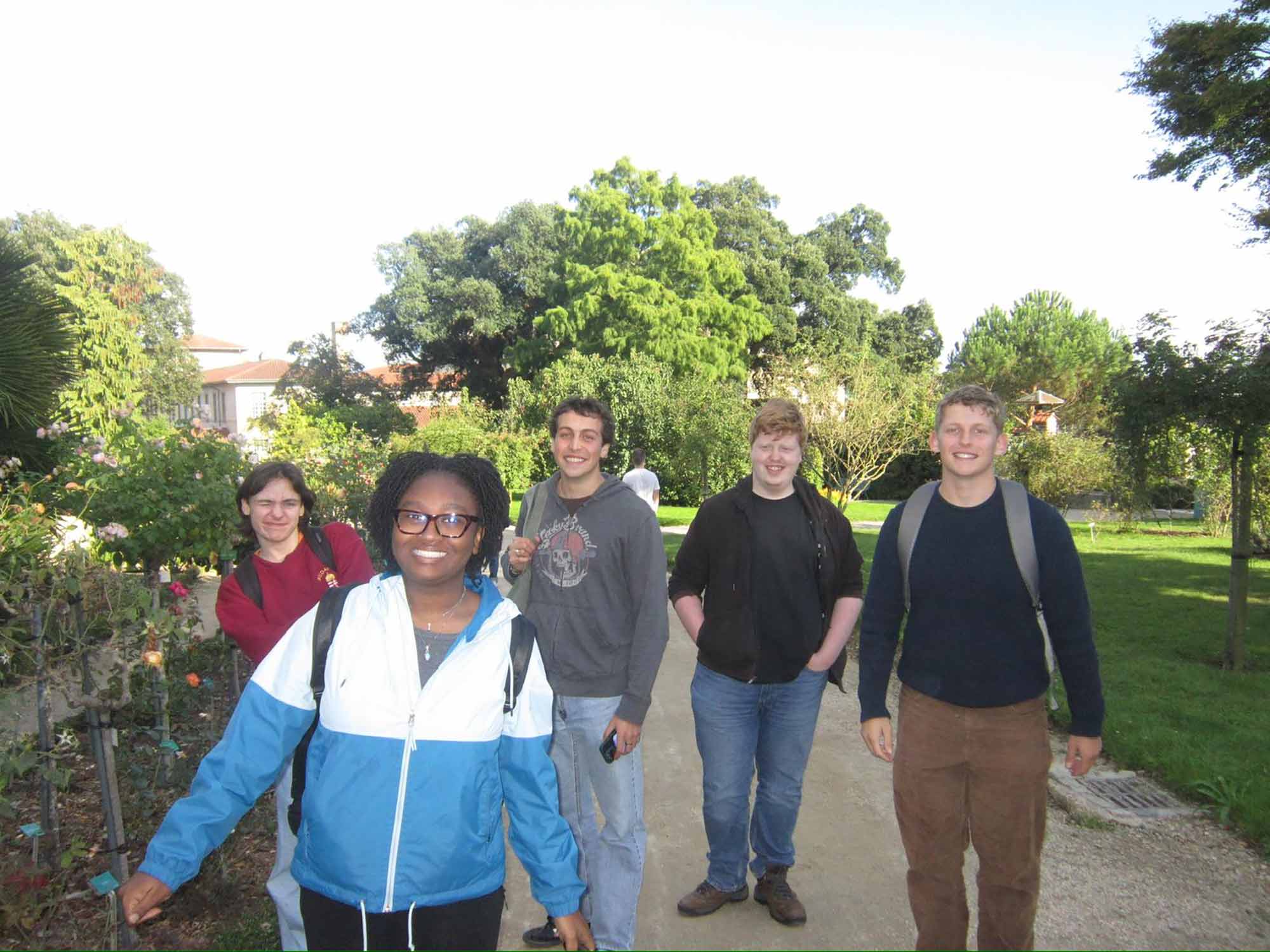 Jake Bernstein ’26 seeing the sights in Rennes, France during his semester abroad