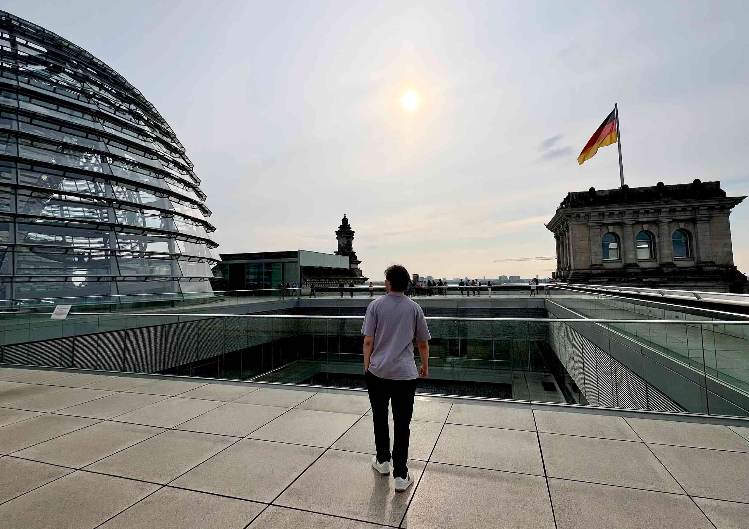 Linus Isaacs ’26 explores culture by walking the streets of Berlin