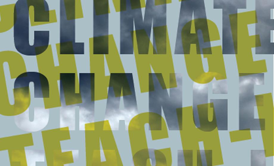 Climate Change Teach In illustration with text