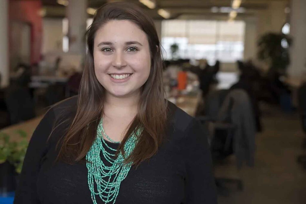 Rebecca Liebman ‘15, CEO and Co-Founder of LearnLux, an online site that teaches personal finance skills and financial literacy through interactive learning tools