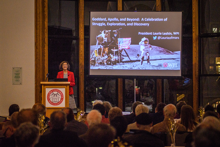 WPI President Lauren Leshan