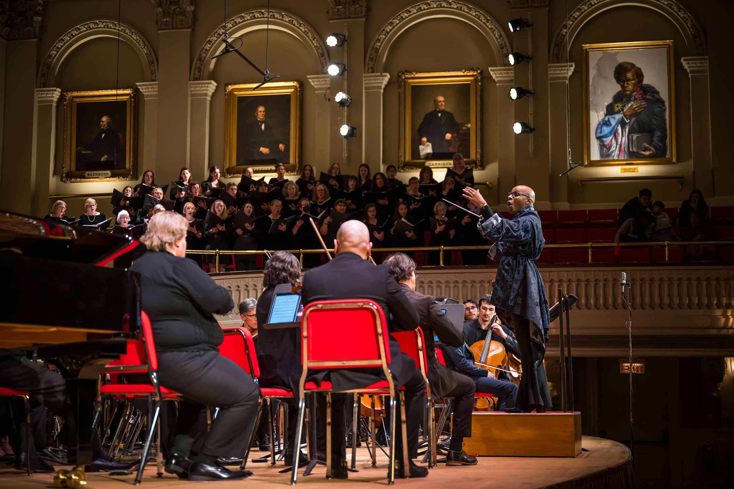 Clark conductor, choir revive the memory and power of Frederick Douglass