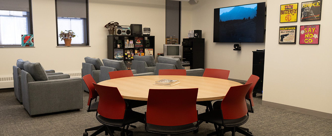 Media Arts Study Hub, Traina Center, Clark University
