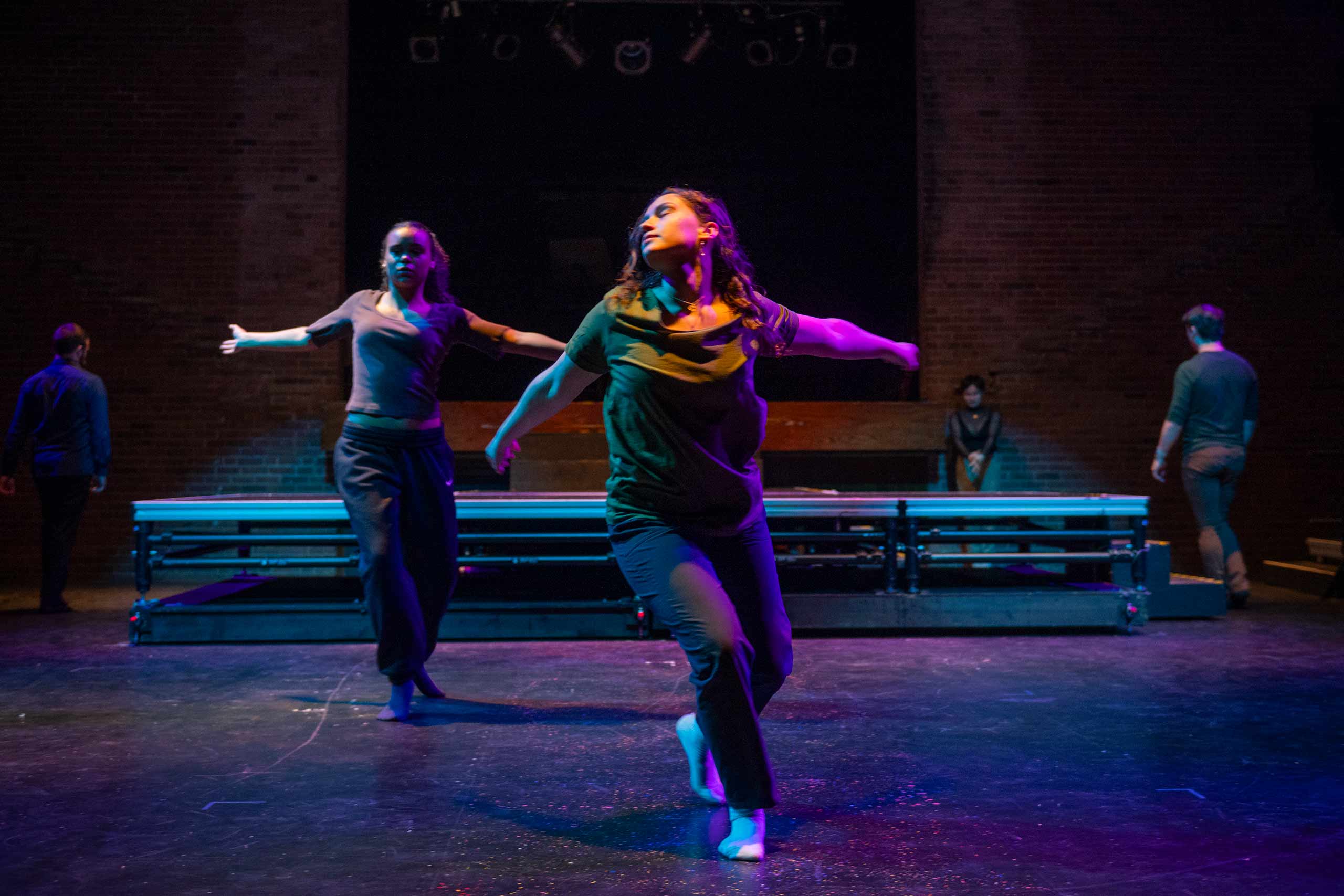 Poetry and dance performance, Clark University
