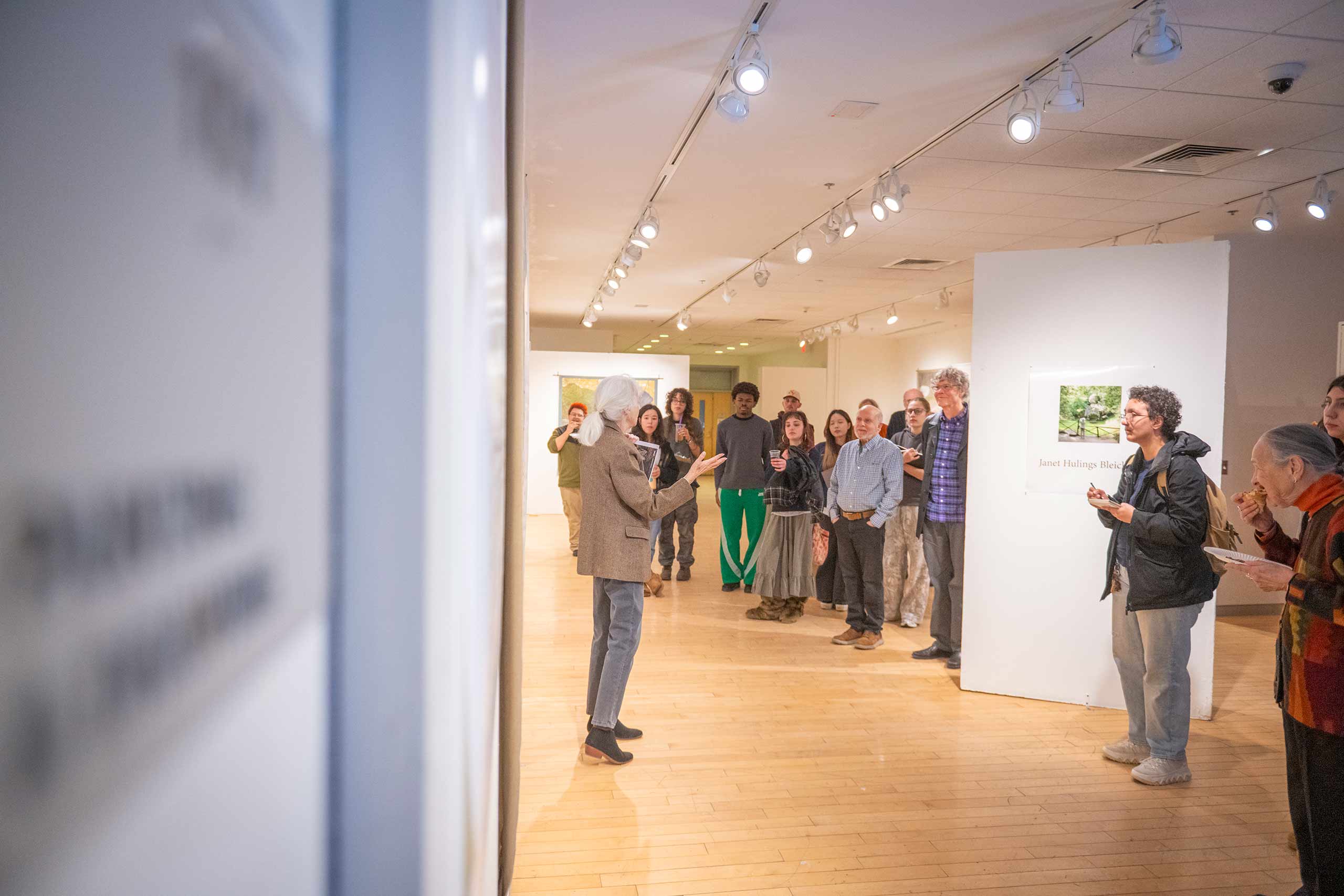 Schiltkamp Gallery opening, Clark University