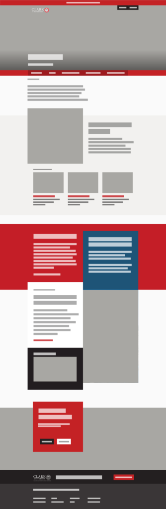 an illustration of a landing page