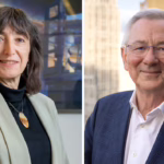 Wendy Freedman (left) and Sir Andrew Steer