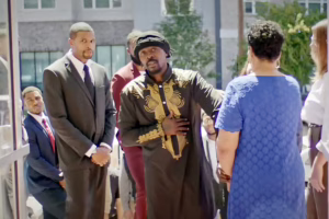 A scene from the film Yesterday Today Forever