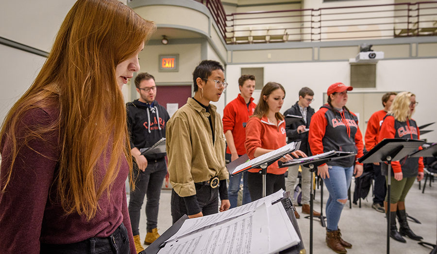 Choir rehearsal