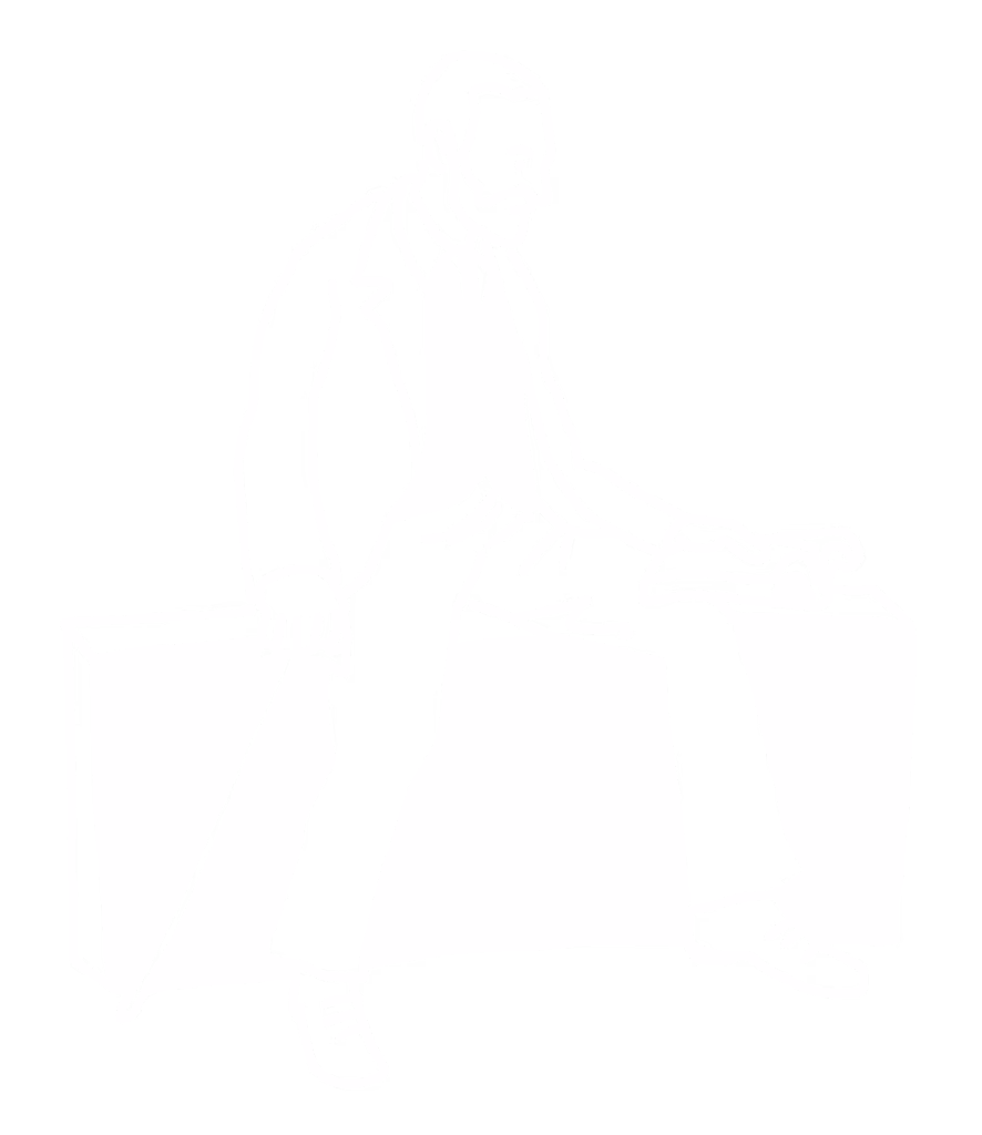 illustration of Freud statue