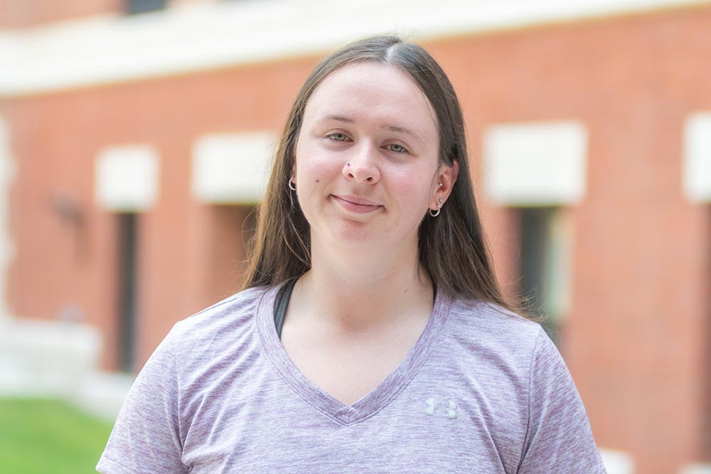 Portrait of Nicole Buckley, recipient of a Gilman award