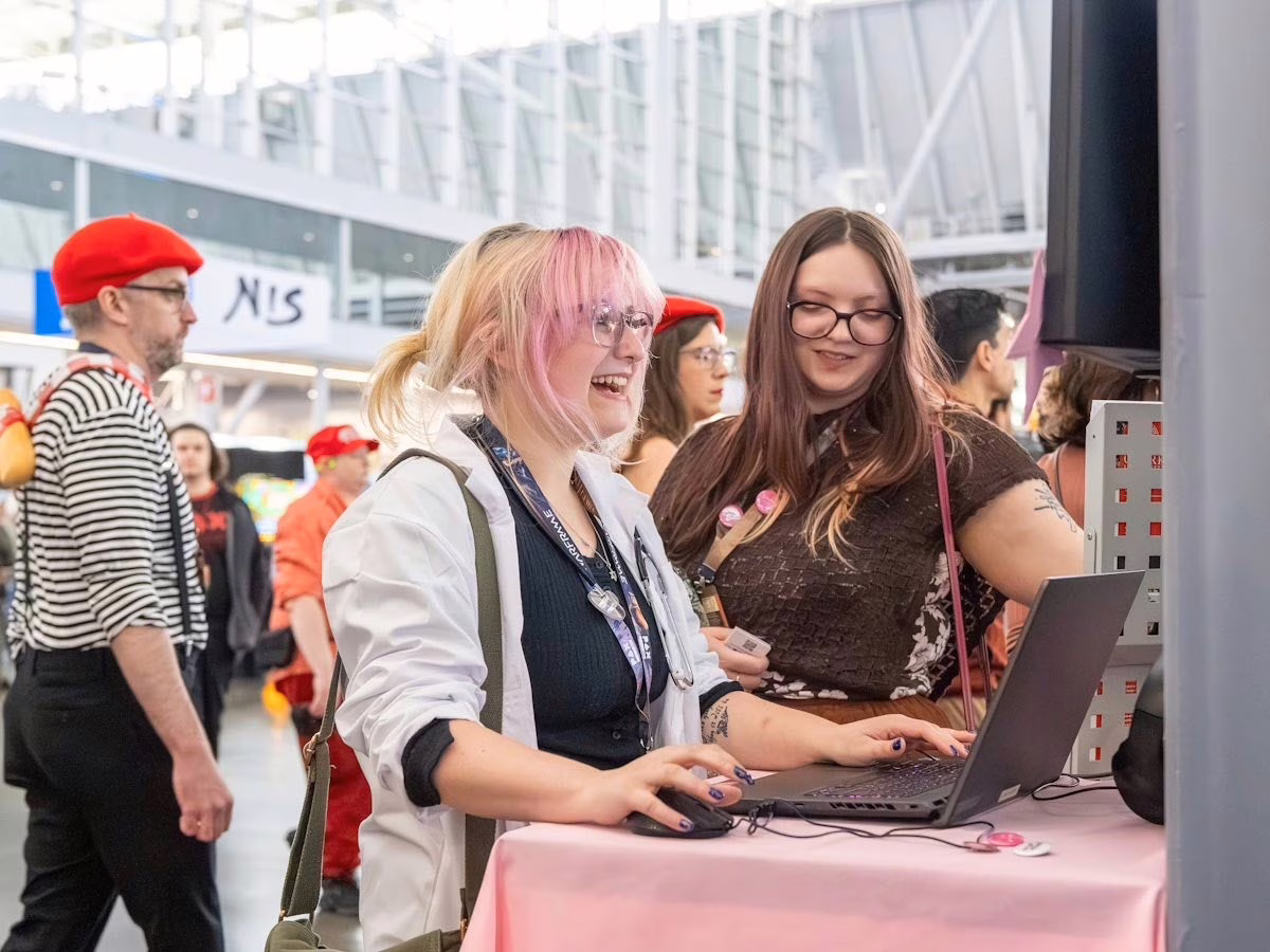 Interactive media and design majors showcase their original work at the Pax East conference.