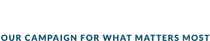 Plan and Purpose: our campaign for what matters most