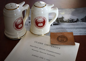 Kevin Wesley's Clark University collectibles