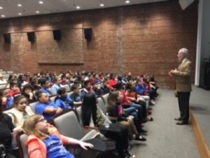 Columbus Park students visit Clark University